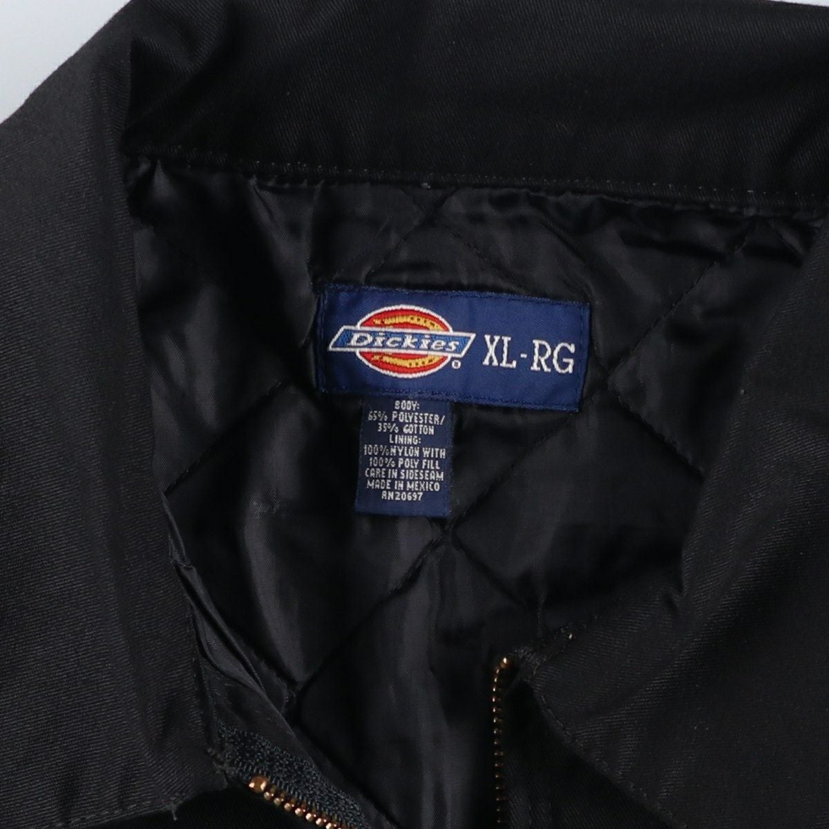 古着 ディッキーズ Dickies 中綿入り ワークジャケット メンズXL相当