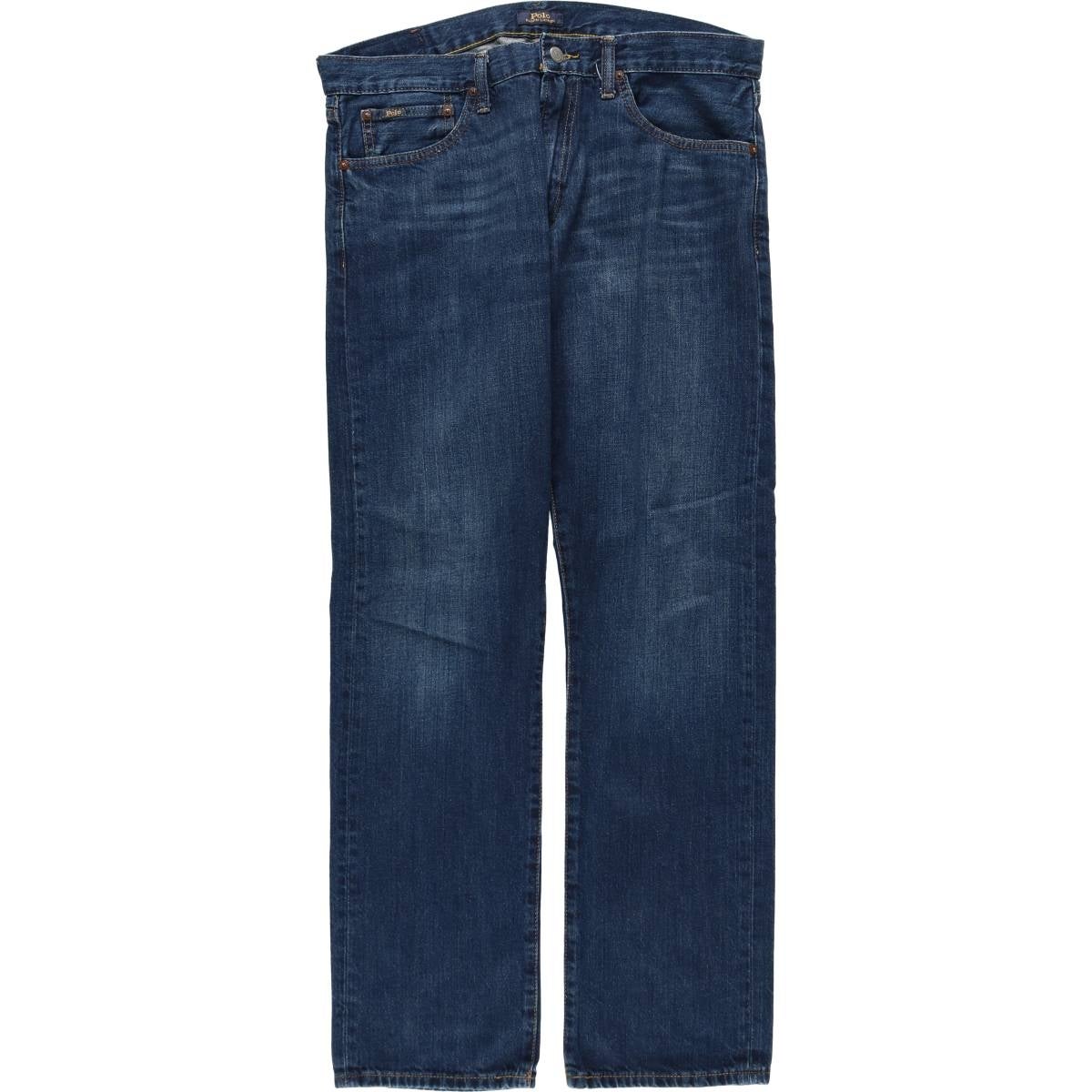 Polo Ralph Lauren SLIM 色落ち ストレート デニム 90s 古着 80～90年代 ラルフローレン Ralph Lauren Polo Ralph Lauren