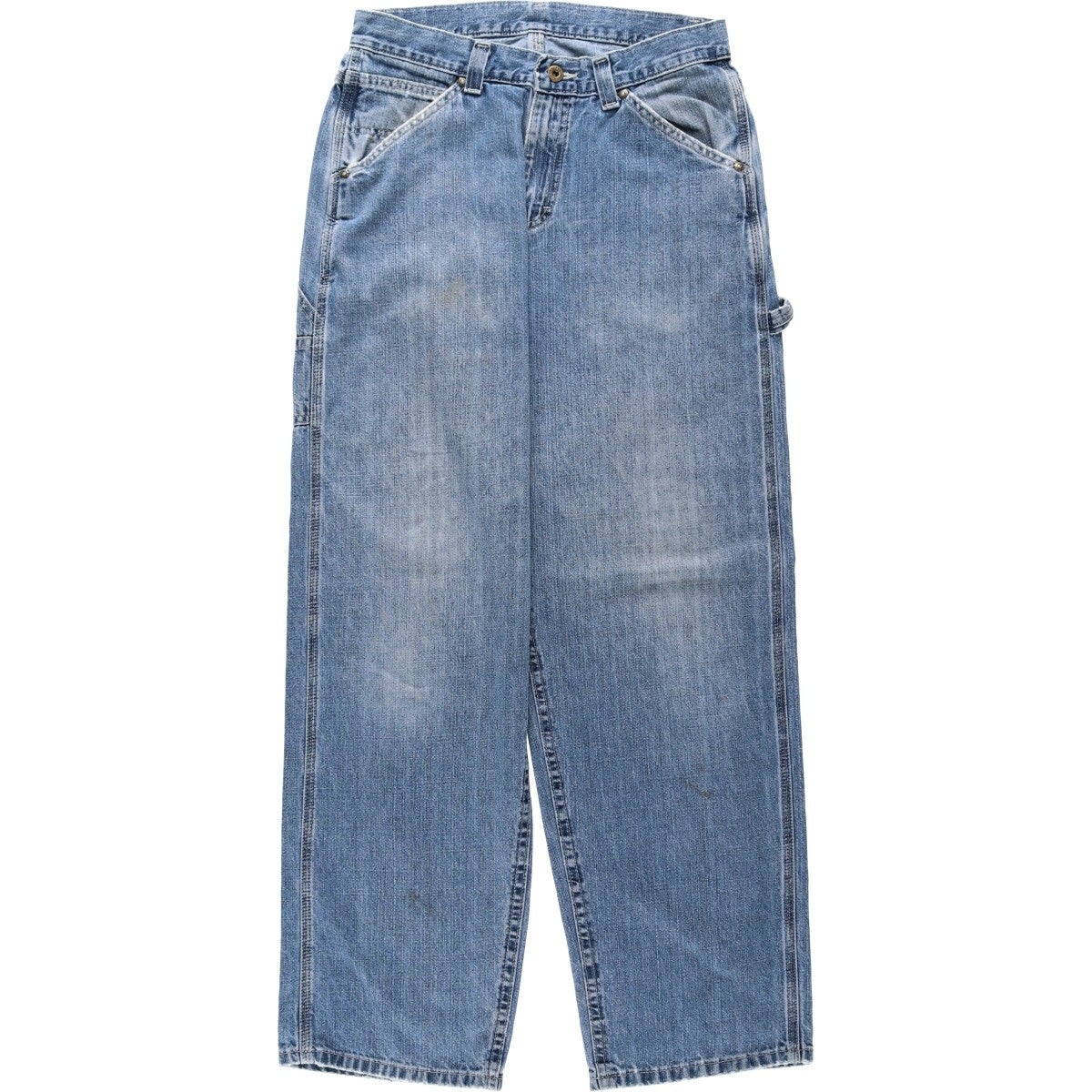 古着 90年代 リー Lee RIVETED デニムペインターパンツ メンズw31相当