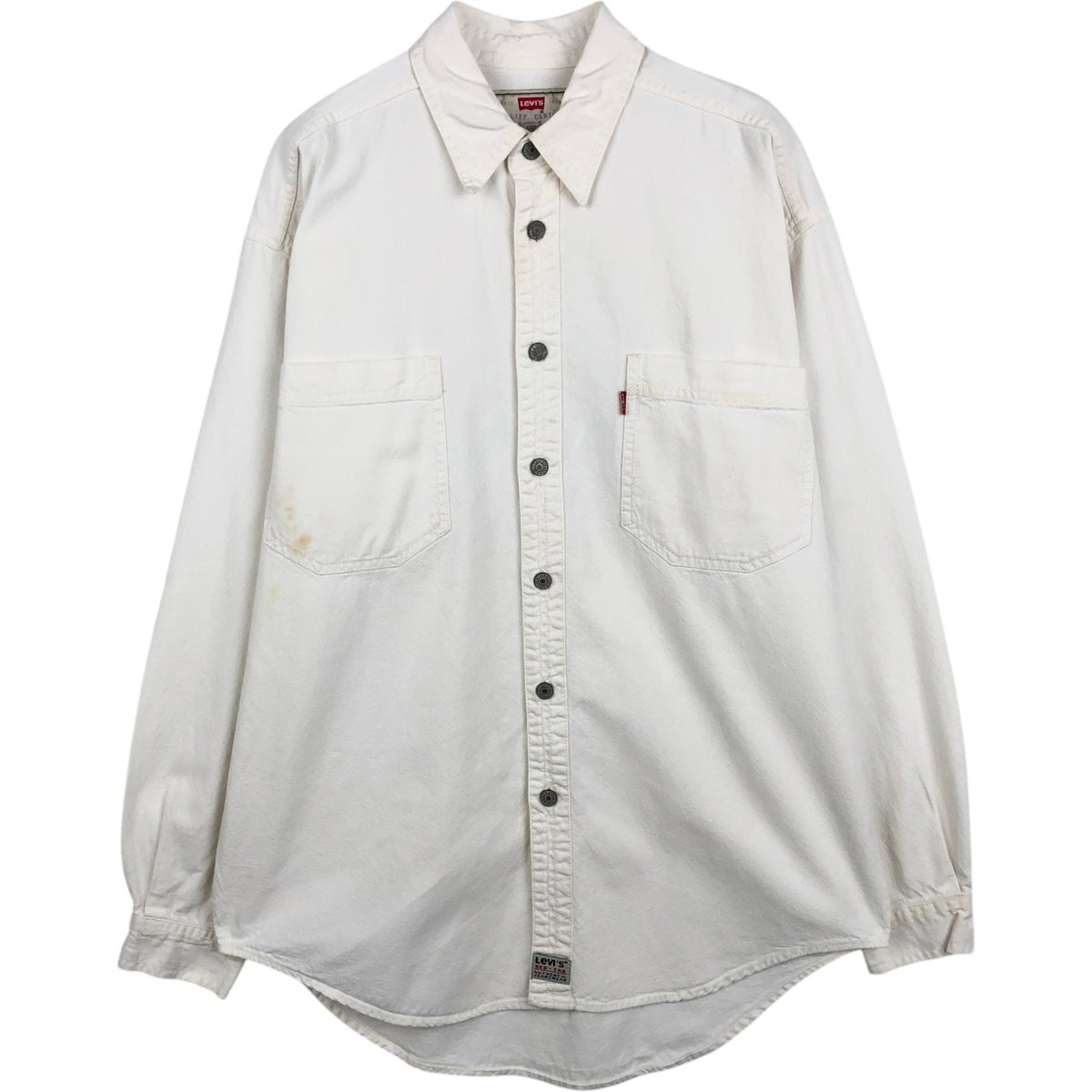 古着 リーバイス Levi's RED TAB 長袖 デニムウエスタンシャツ メンズM相当/eaa652012 古着 リーバイス Levis RED TAB 長袖 デニムウエスタンシャツ メンズM