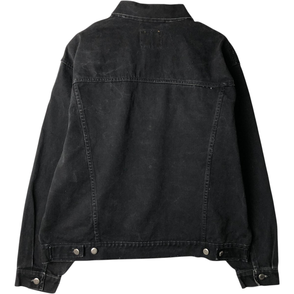 古着 90年代 ラングラー Wrangler HERO ブラック デニムジャケット G