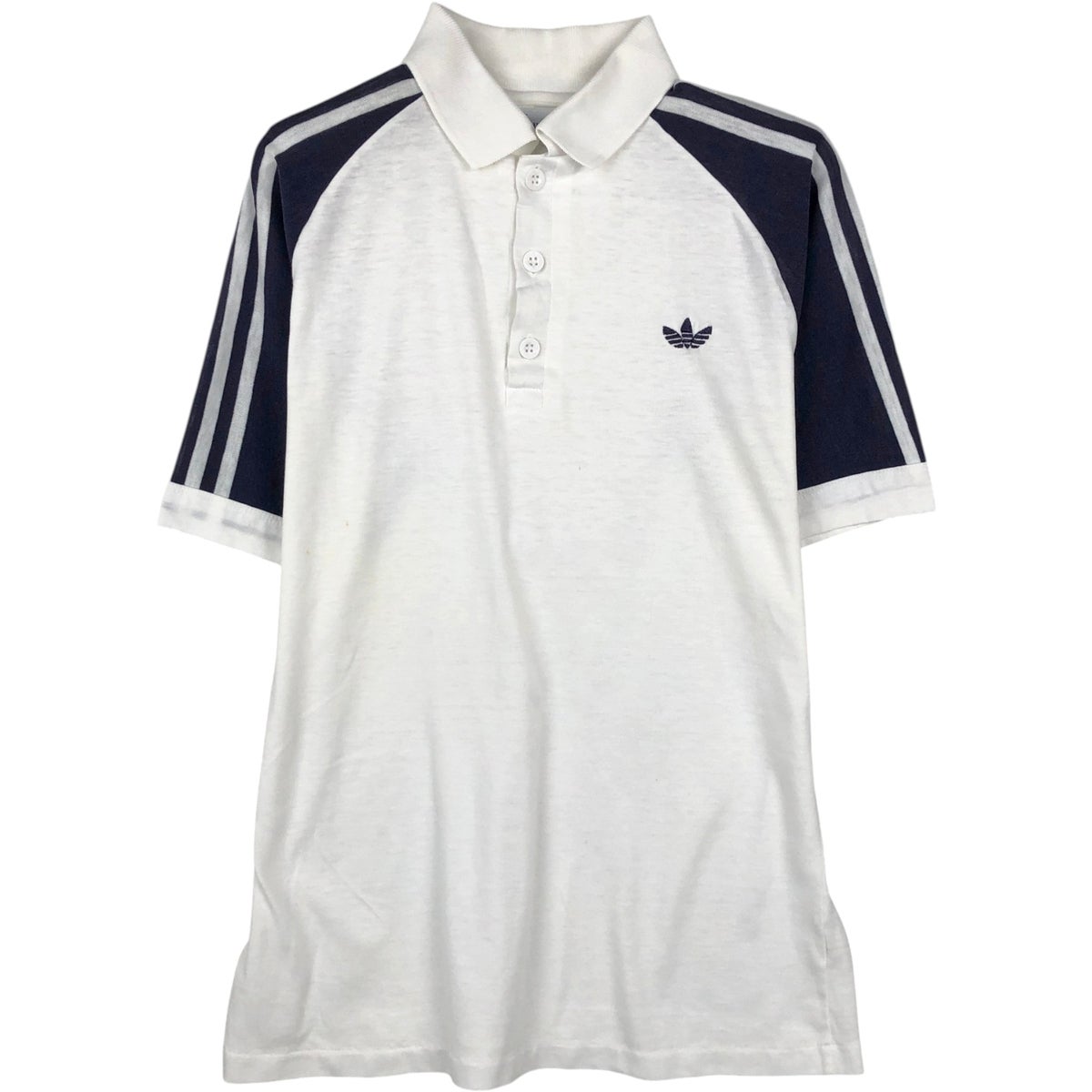 古着 70年代 アディダス adidas 半袖 ポロシャツ メンズM相当
