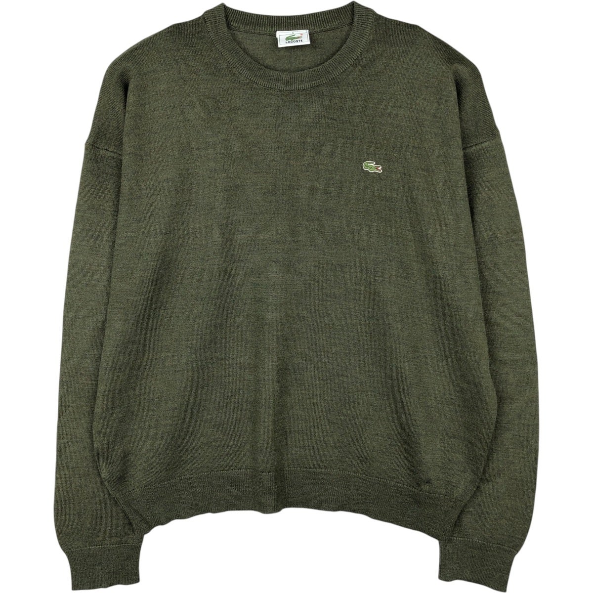 古着 ラコステ LACOSTE ドライバーズニットセーター 6 メンズXL相当