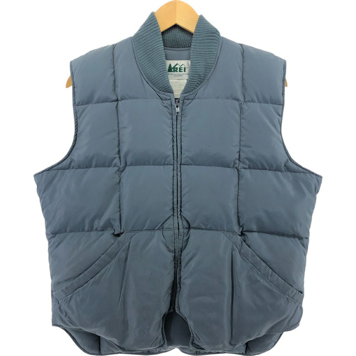 古着 80年代 アールイーアイ REI グースダウンベスト メンズL相当