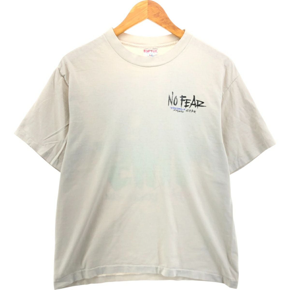 古着 90年代 SOF TEE NO FEAR ノーフィア サーフ スケートTシャツ USA