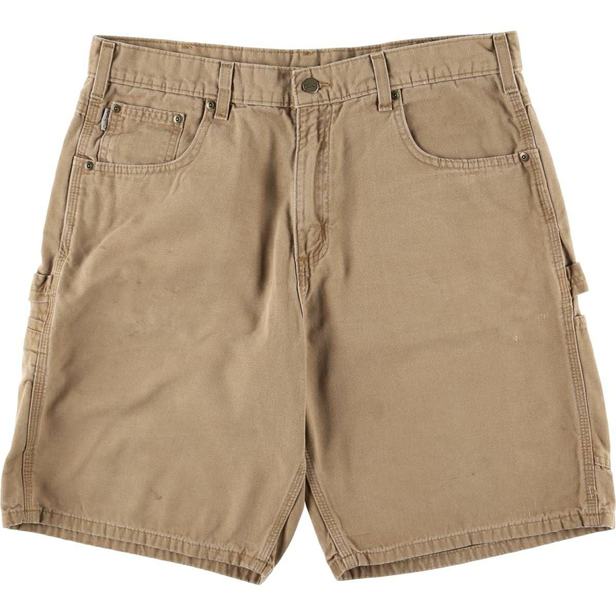 古着 カーハート Carhartt 無地 ダック地ペインターショーツ ショート