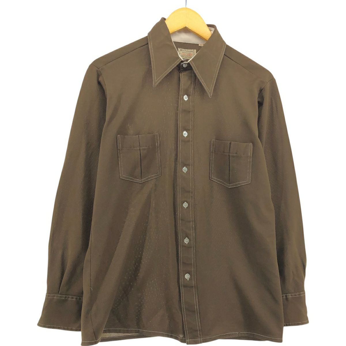 希少　カンタベリー製　Canterbury マルチカラー ラガーシャツ　XL相当 古着 90年代 カンタベリー CANTERBURY マルチボーダー 長袖 ラガー