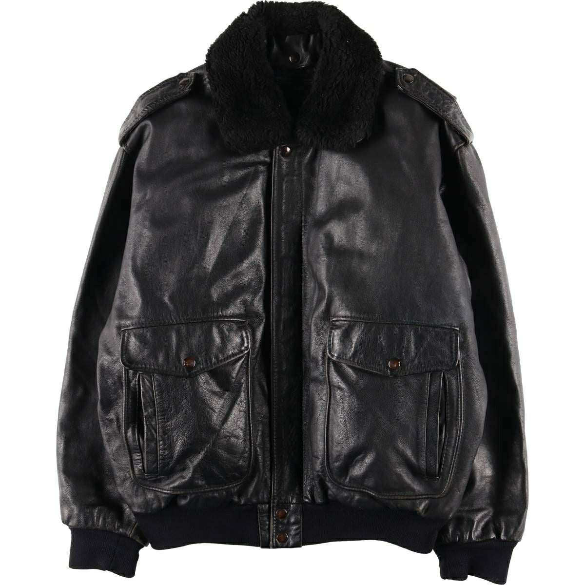 古着 ショット SCHOTT A-2タイプ レザーフライトジャケット USA製