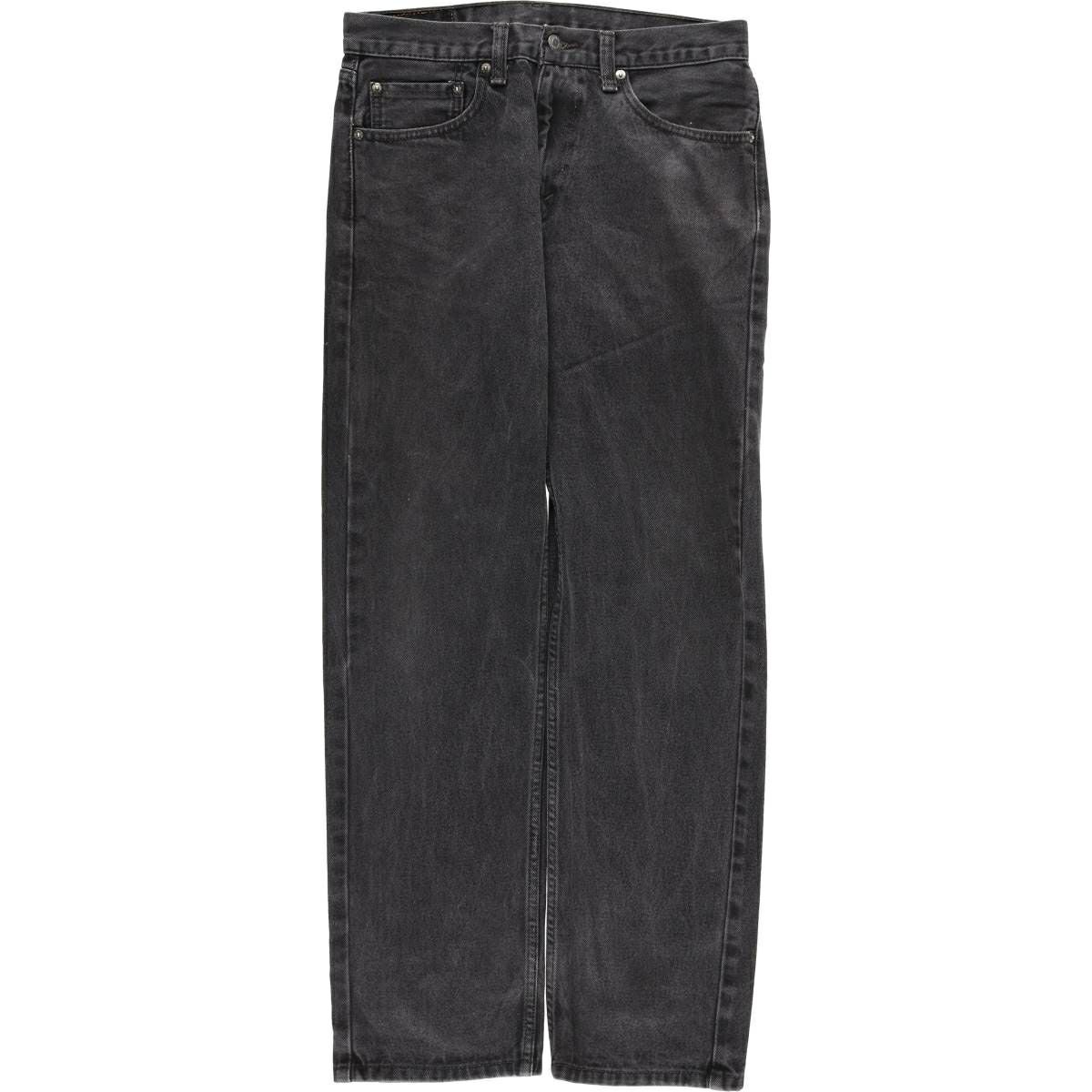 古着 リーバイス Levis 550 ブラックデニム テーパードデニムパンツ