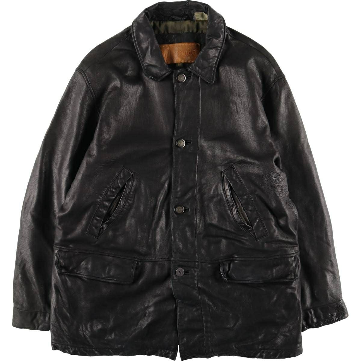 D*D様 特価！美品！90年代ヴィンテージ！ChevignonレザーカーコートL D*D様 特価！美品！90年代ヴィンテージ！ChevignonレザーカーコートL