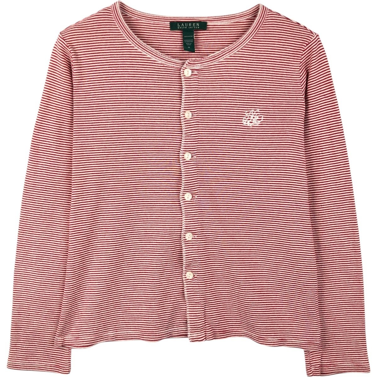 古着 ラルフローレン Ralph Lauren LAUREN ローレン ボーダー柄