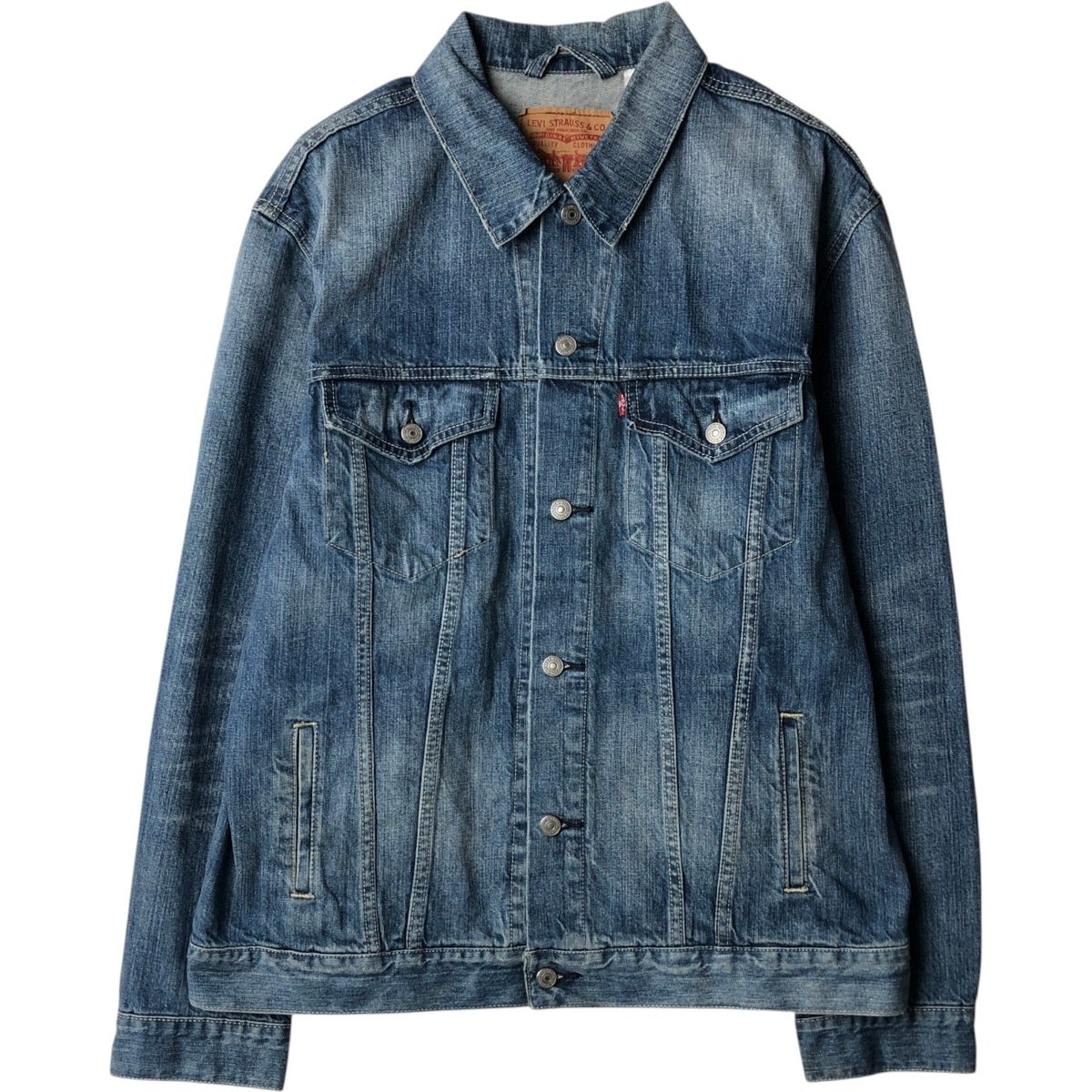 古着 リーバイス Levis デニムジャケット Gジャン メンズXL相当