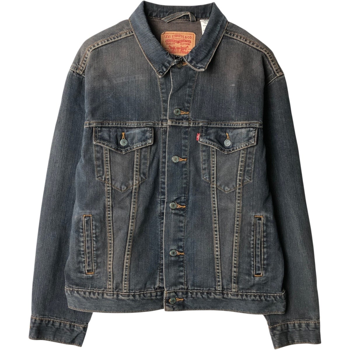古着 リーバイス Levi's STANDARD TRUCKER 70507-0034 デニムジャケット Gジャン メンズXL相当/eaa634650 古着 リーバイス Levis STANDARD TRUCKER 70507-0034 デニムジャケット
