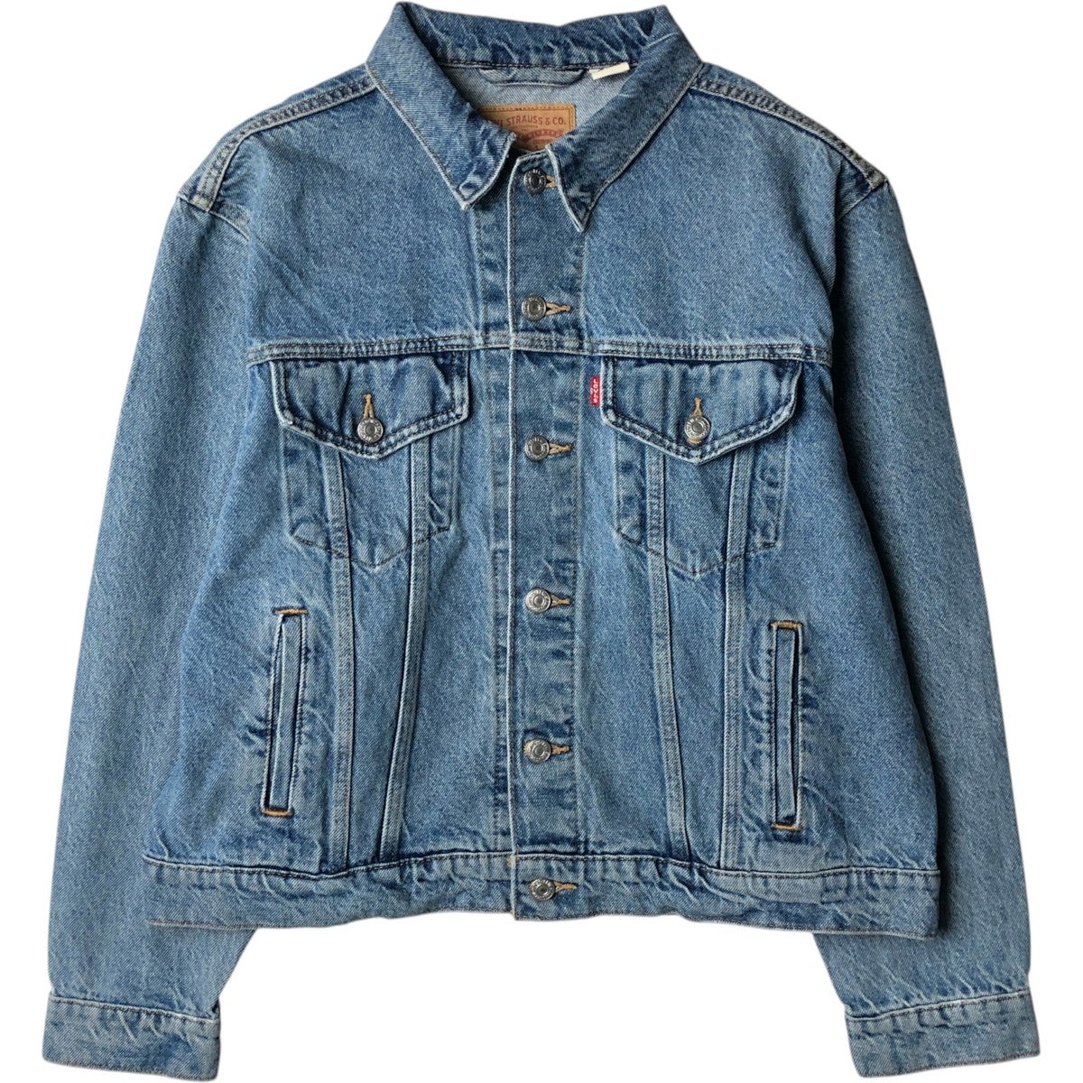 古着 リーバイス Levis 75515-0212 オレンジタブ デニムジャケット G