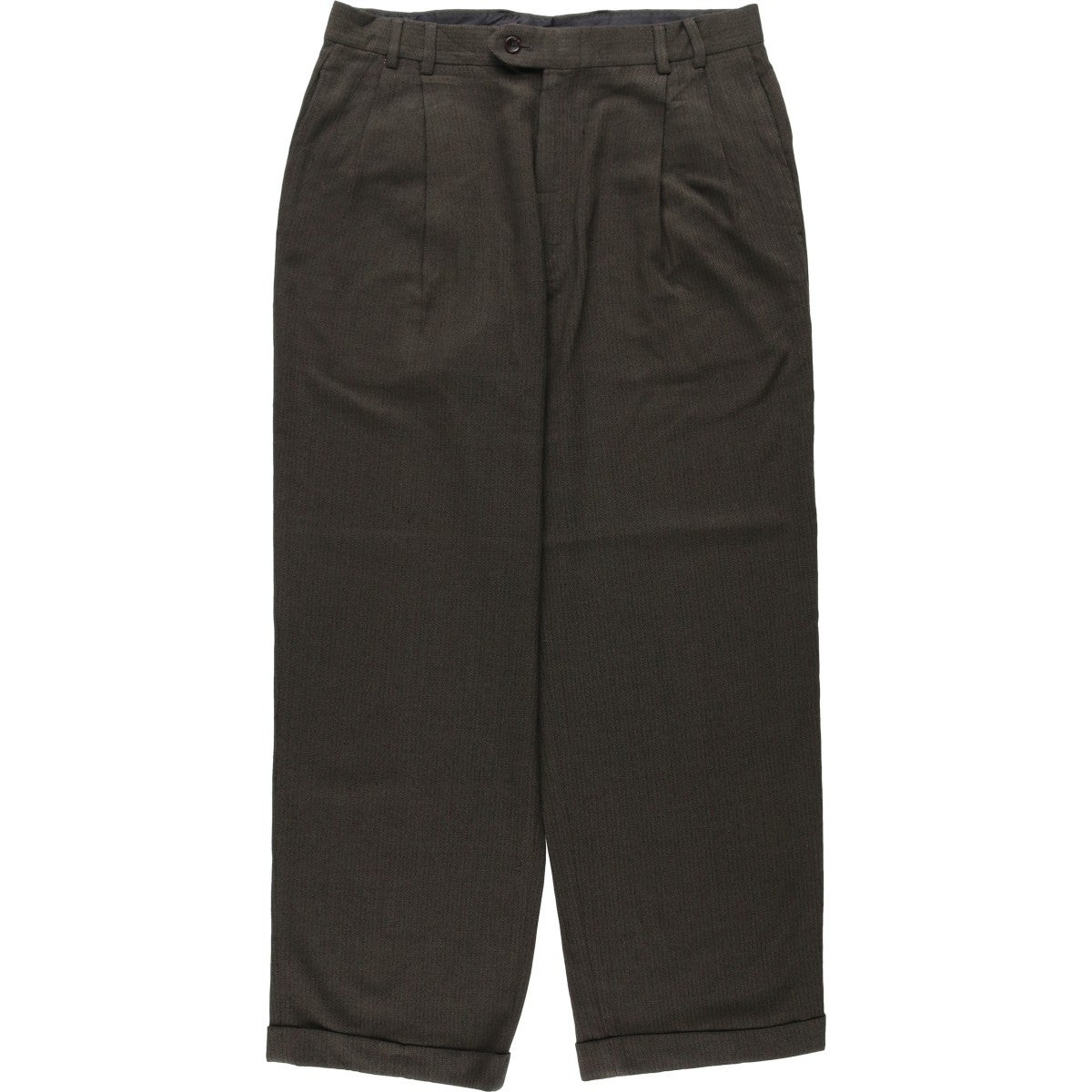 古着 KUPPENHEIMER Premier Edition ツータック ウールパンツ