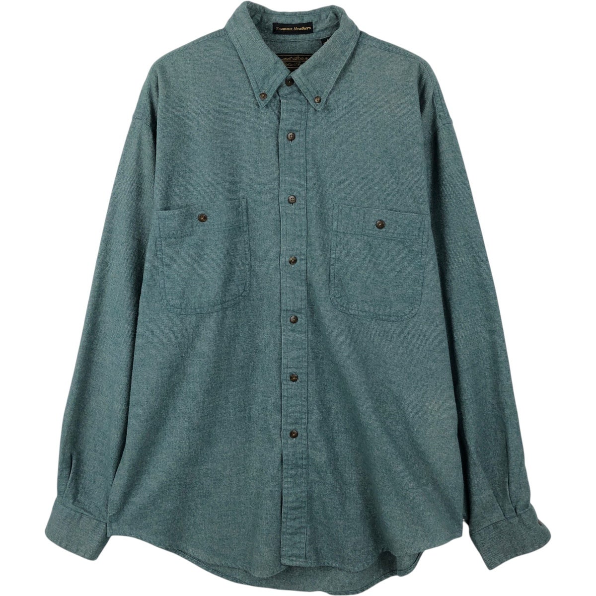 古着 80～90年代 エディーバウアー Eddie Bauer 黒タグ 長袖 デニム