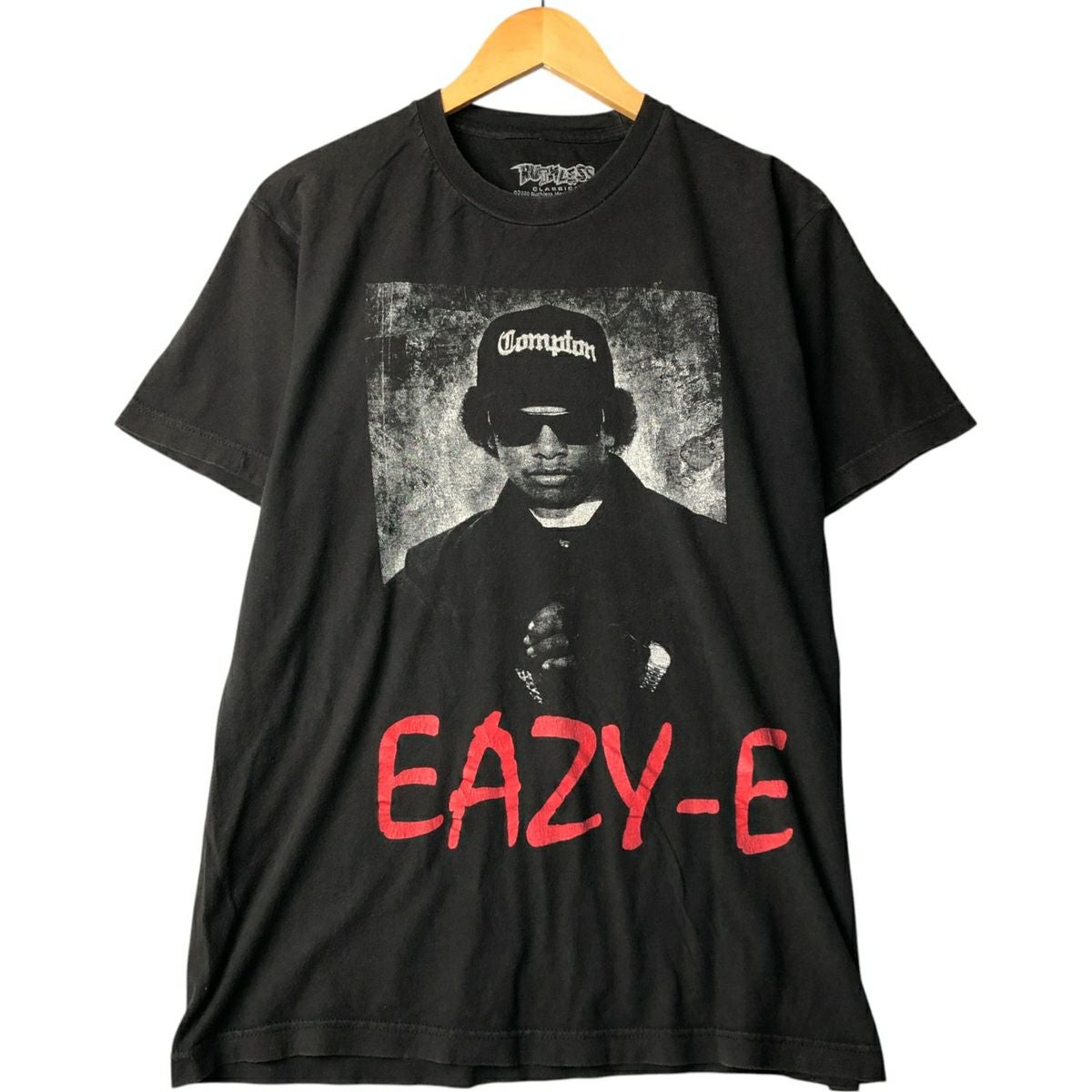古着 RUTHLASS EAZY-E イージーE ラップTシャツ ラップT メンズL相当