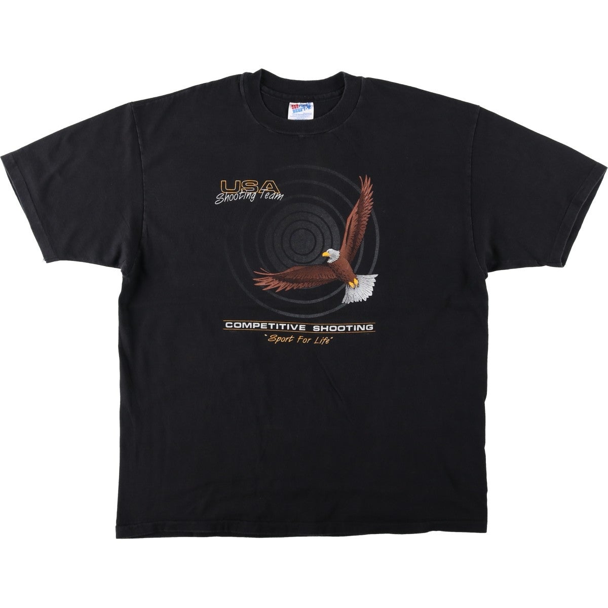 古着 90年代 ヘインズ Hanes BEEFY-T 鷲柄 イーグル柄 プリントTシャツ