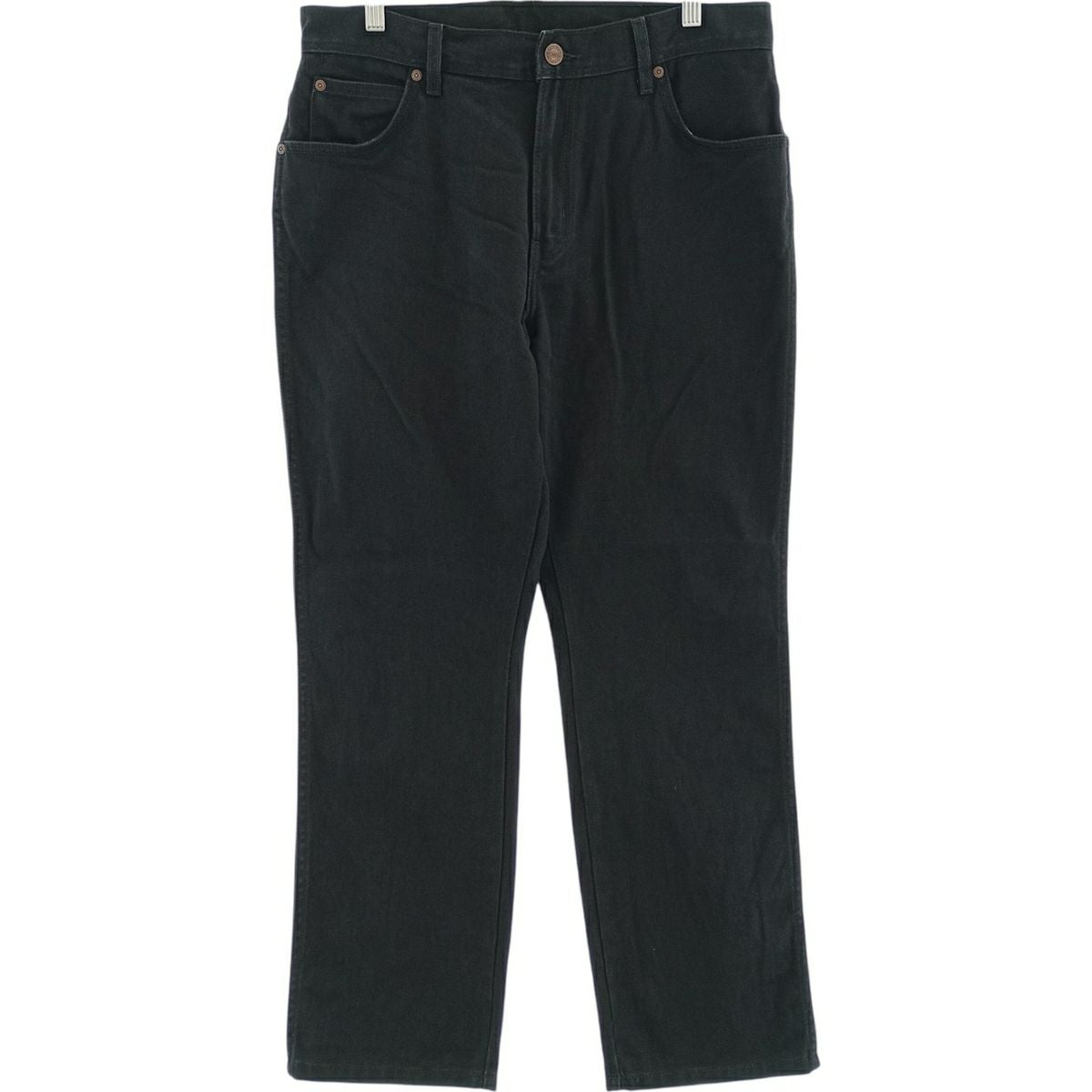 古着 ラングラー Wrangler REGULAR FIT ブラックデニム テーパード