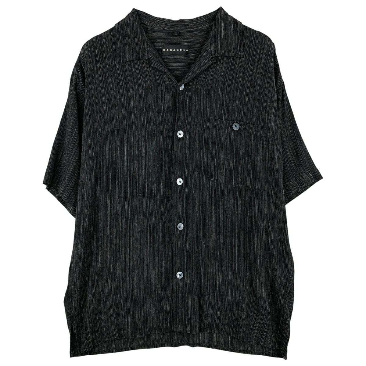 古着 60年代 アロー ARROW オープンカラー 長袖 レーヨンシャツ