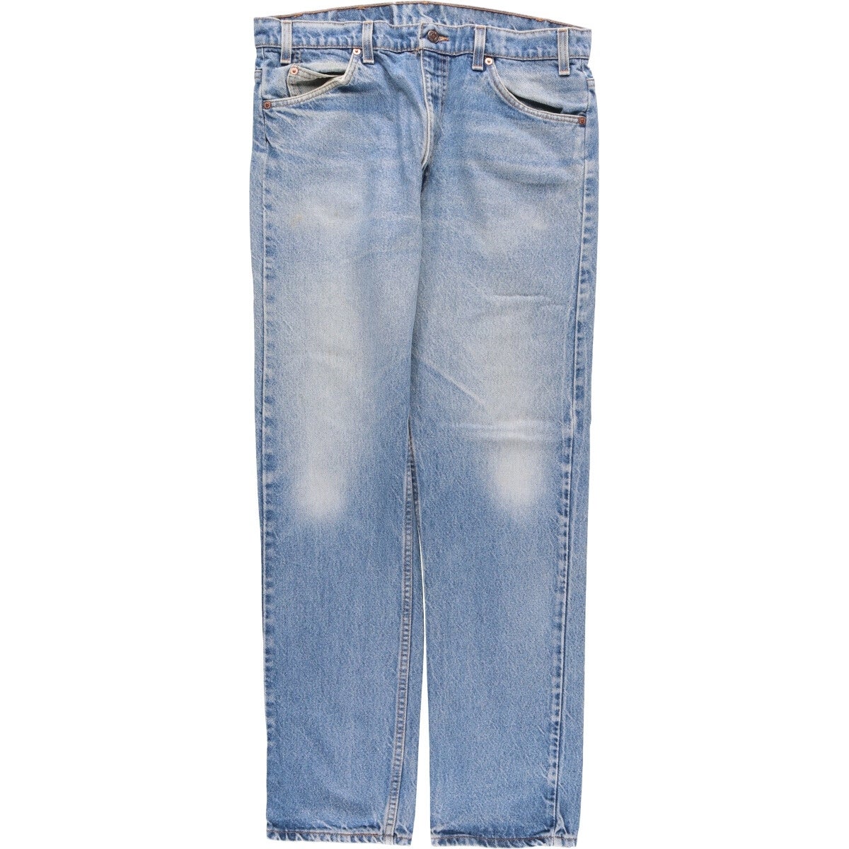 古着 90年代 リーバイス Levis 505 REGULAR FIT STRAIGHT LEG オレンジ