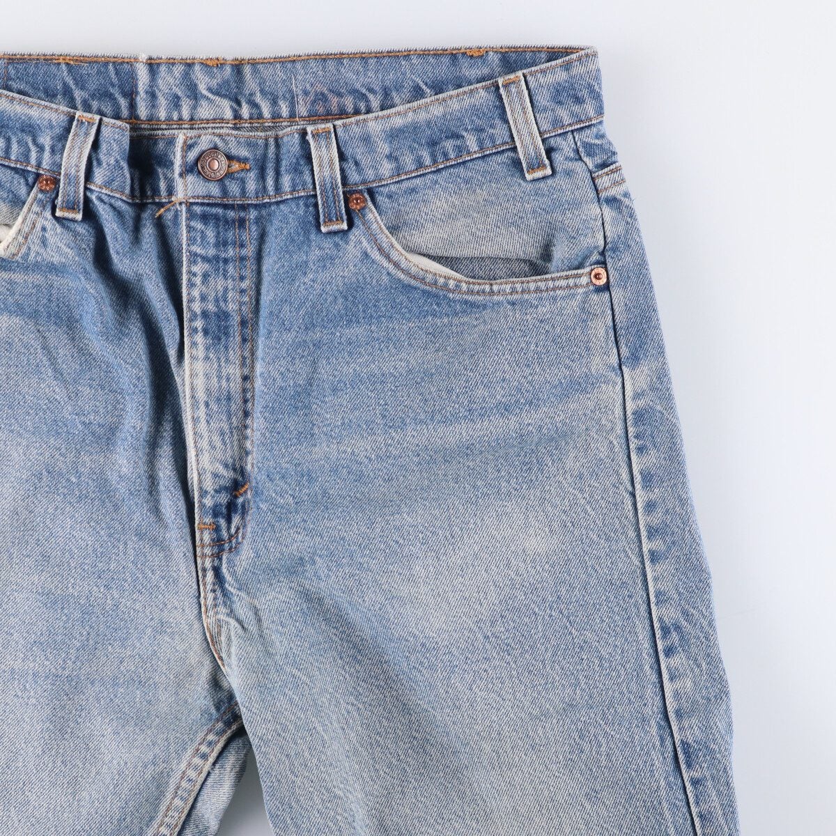 古着 90年代 リーバイス Levis 505 REGULAR FIT STRAIGHT LEG オレンジ