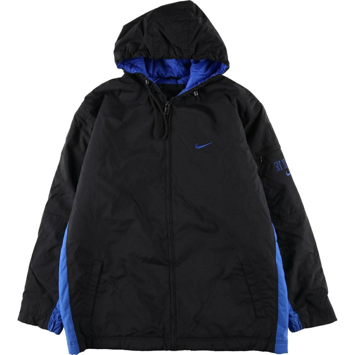 古着 90年代 ナイキ NIKE 中綿入り ハーフジップ ナイロンプルオーバー