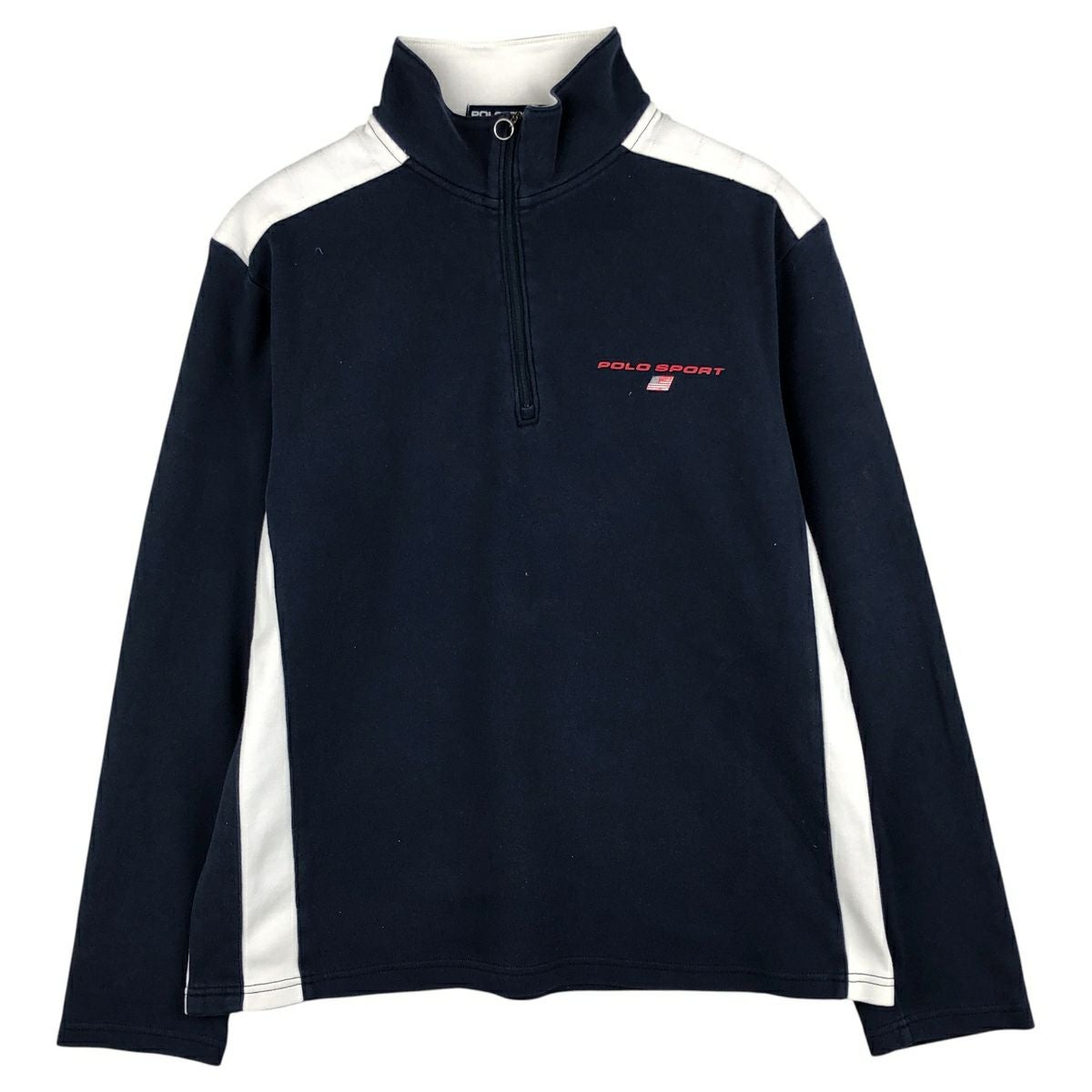 古着 ラルフローレン Ralph Lauren POLO by Ralph Lauren ハーフジップスウェットシャツ トレーナー レディースM相当/eaa621171 古着 ラルフローレン Ralph Lauren POLO by ハーフジップスウェット
