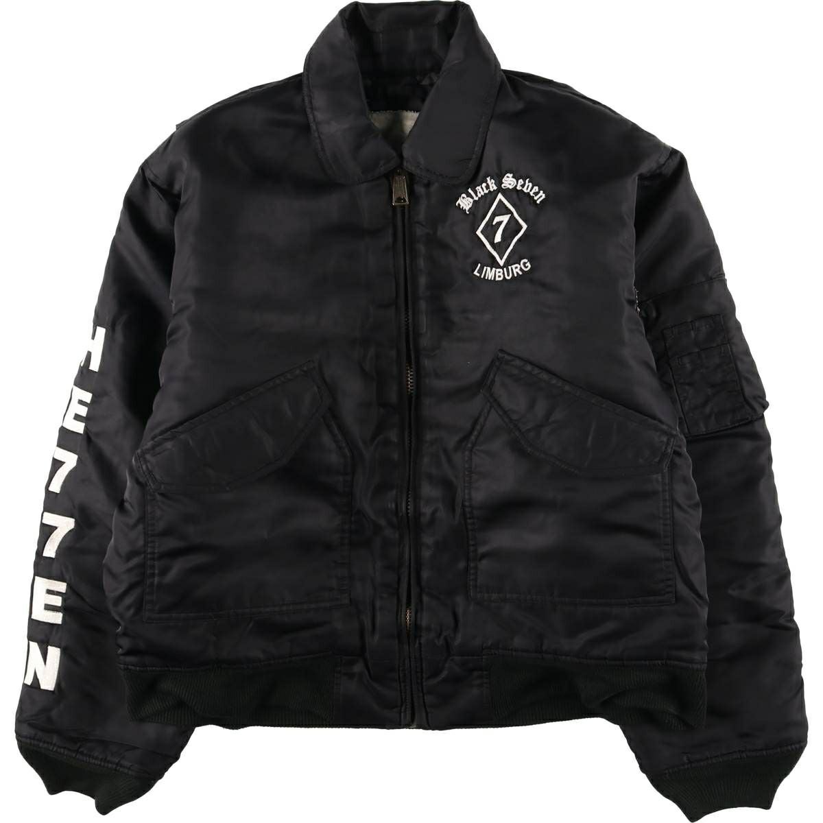 古着 民間品 TEDDY SMITH B-15タイプ ミリタリー フライトジャケット