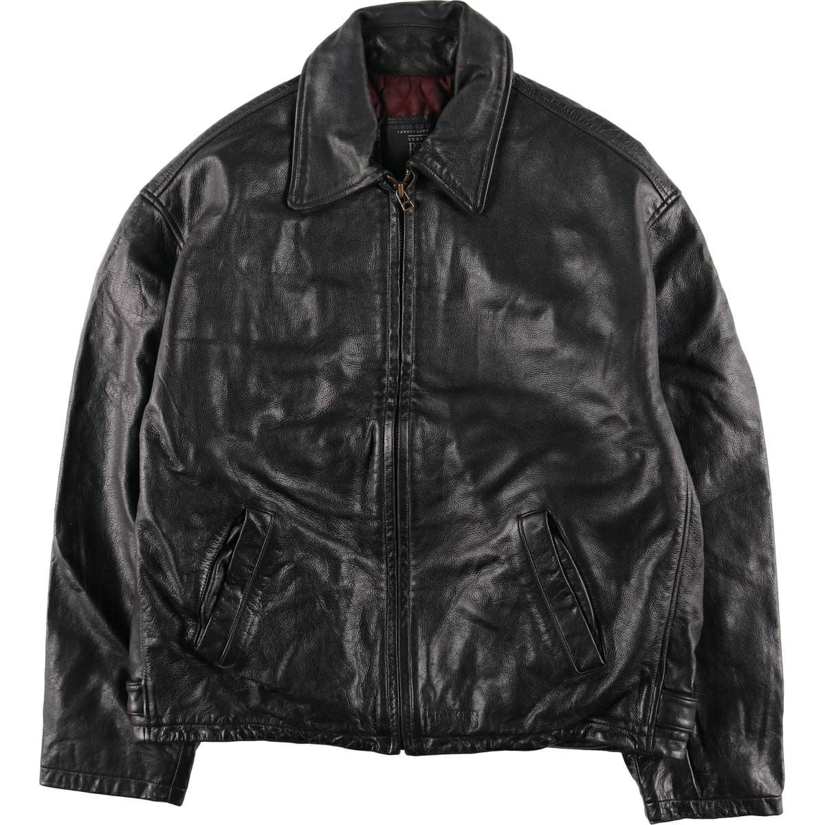 古着 90年代～ LEATHER LIMITED スイングトップタイプ 中綿入り レザー