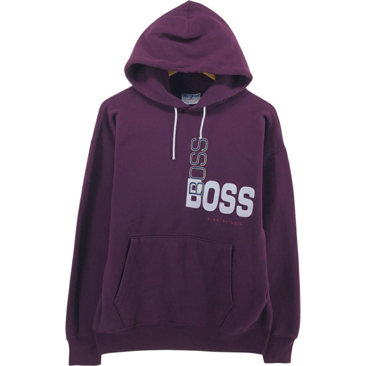 古着 90年代 The game スウェットプルオーバーパーカー USA製 メンズL