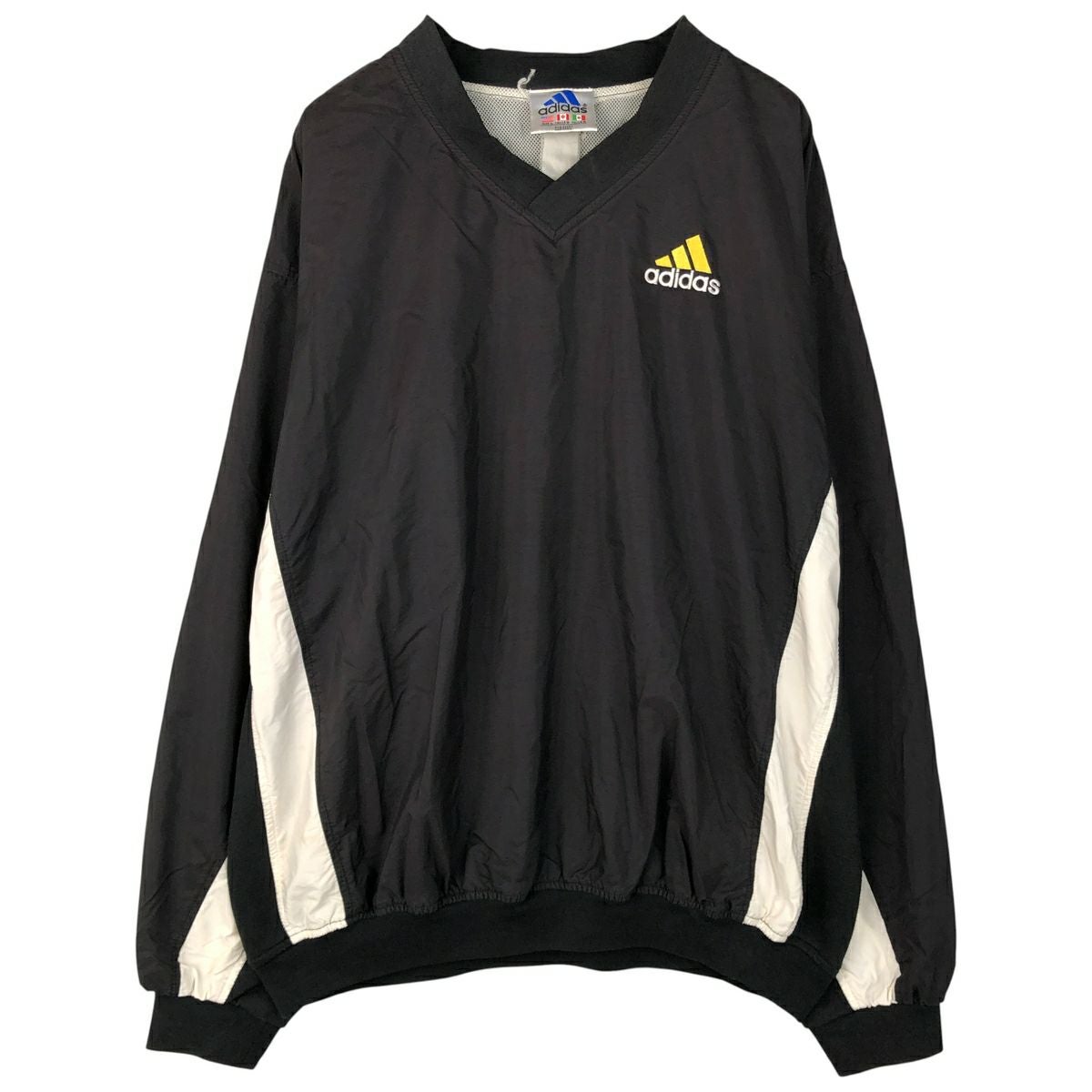 古着 90～00年代 アディダス adidas GOLF Vネック ウォームアッププル