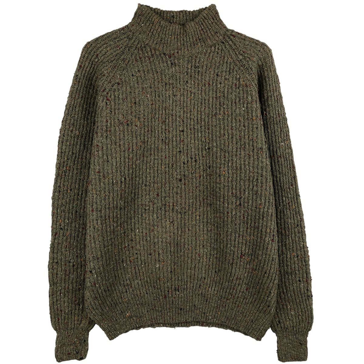 BANANA | REPUBLIC／ジップアップネップニットブルゾン／L新品 Knit 