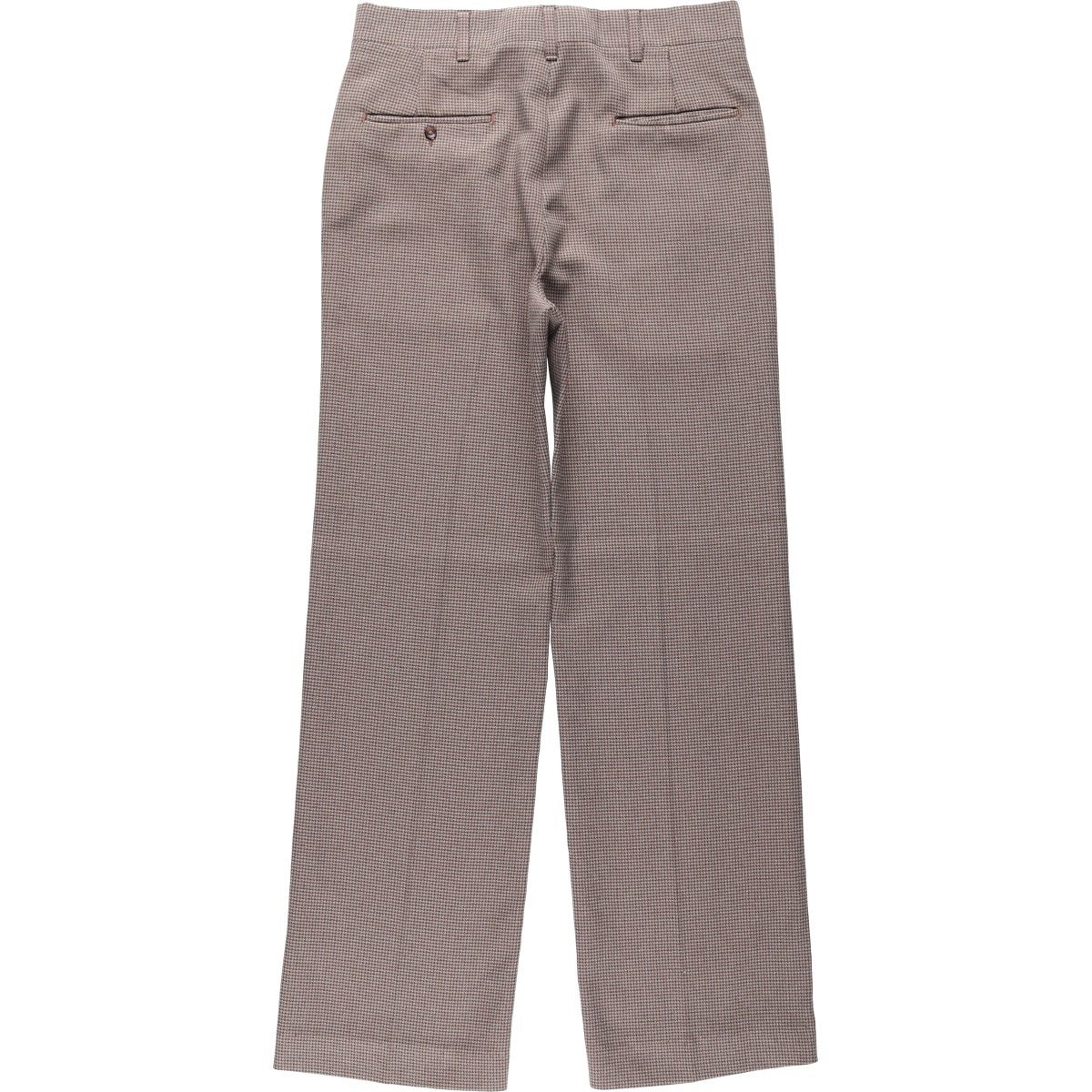 古着 70年代 ハガー HAGGAR 千鳥格子柄 スラックスパンツ USA製 メンズw32相当 ヴィンテージ/eaa622163 古着 70年代 ハガー HAGGAR 千鳥格子柄 スラックスパンツ USA製 メンズ