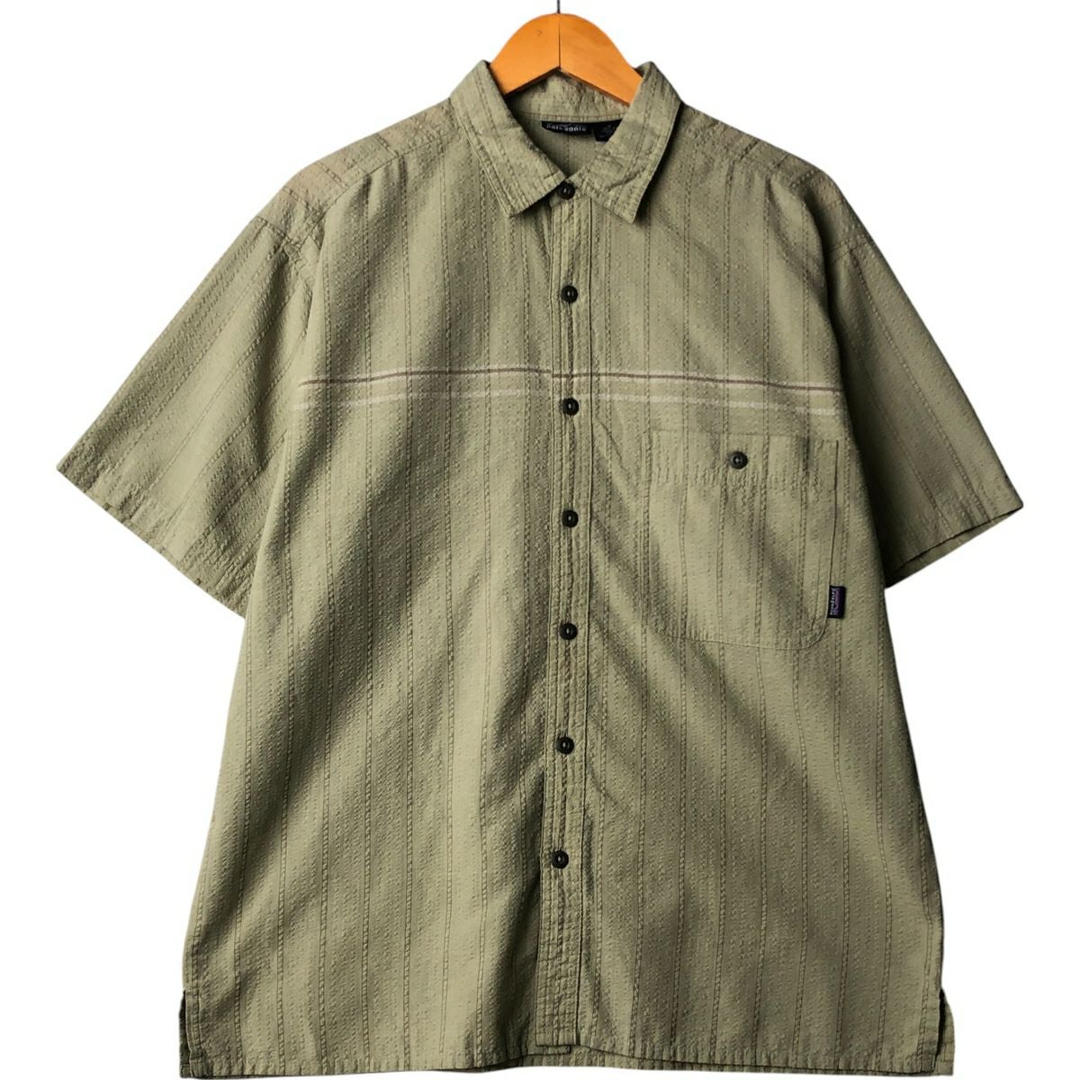 古着 00年代 パタゴニア Patagonia 20795F5 オープンカラー 長袖