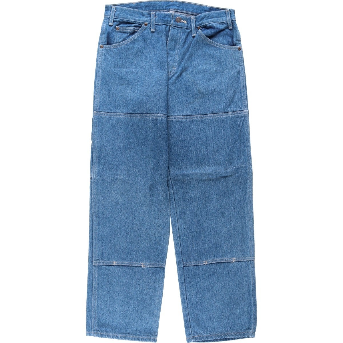 古着 ディッキーズ Dickies ダブルニー デニム ワークパンツ メンズw32相当/eaa642970 古着 ディッキーズ Dickies ダブルニー デニム ワークパンツ メンズw32