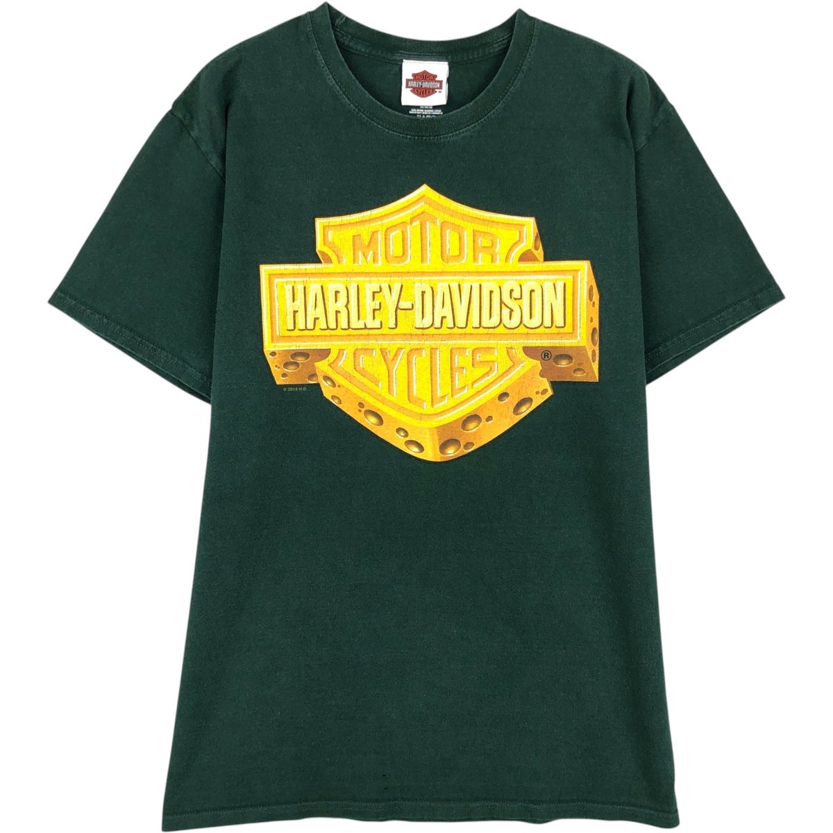 古着 80年代 ヘインズ Hanes BEEFY-T 青タグ 鷲柄 イーグル柄 Harley