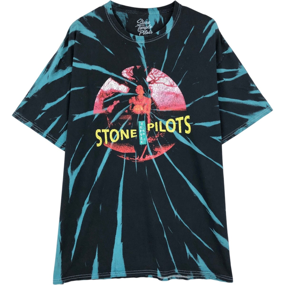 古着 STONE TEMPLE PILOTS ストーンテンプルパイロッツ タイダイ柄