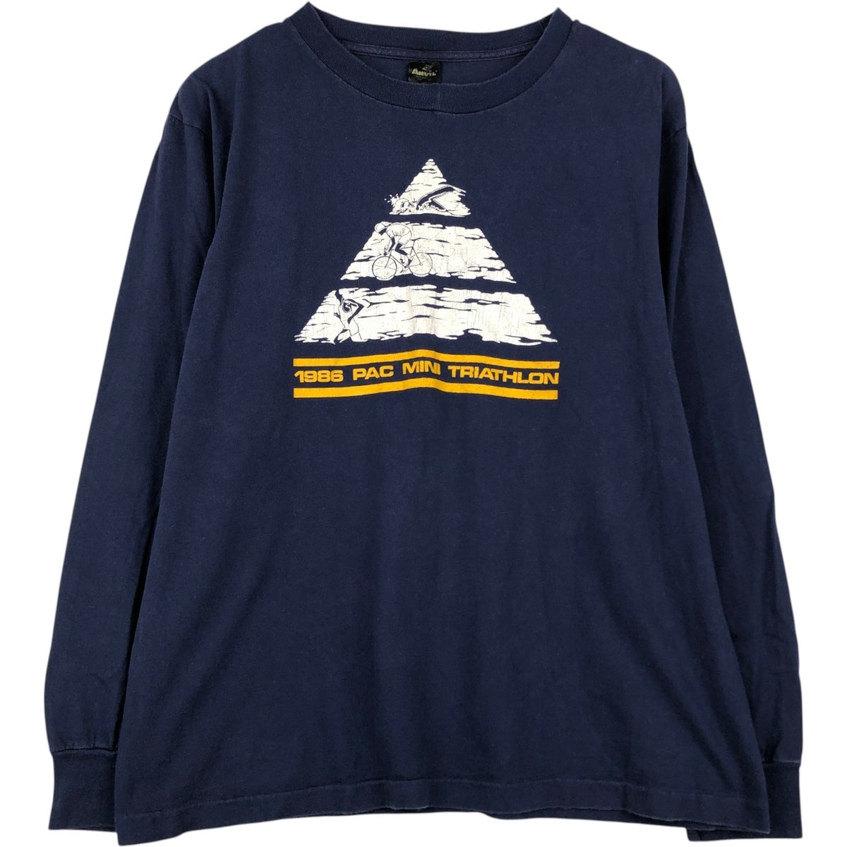 古着 90年代 アンビル Anvil ロングTシャツ ロンT USA製 メンズXL相当