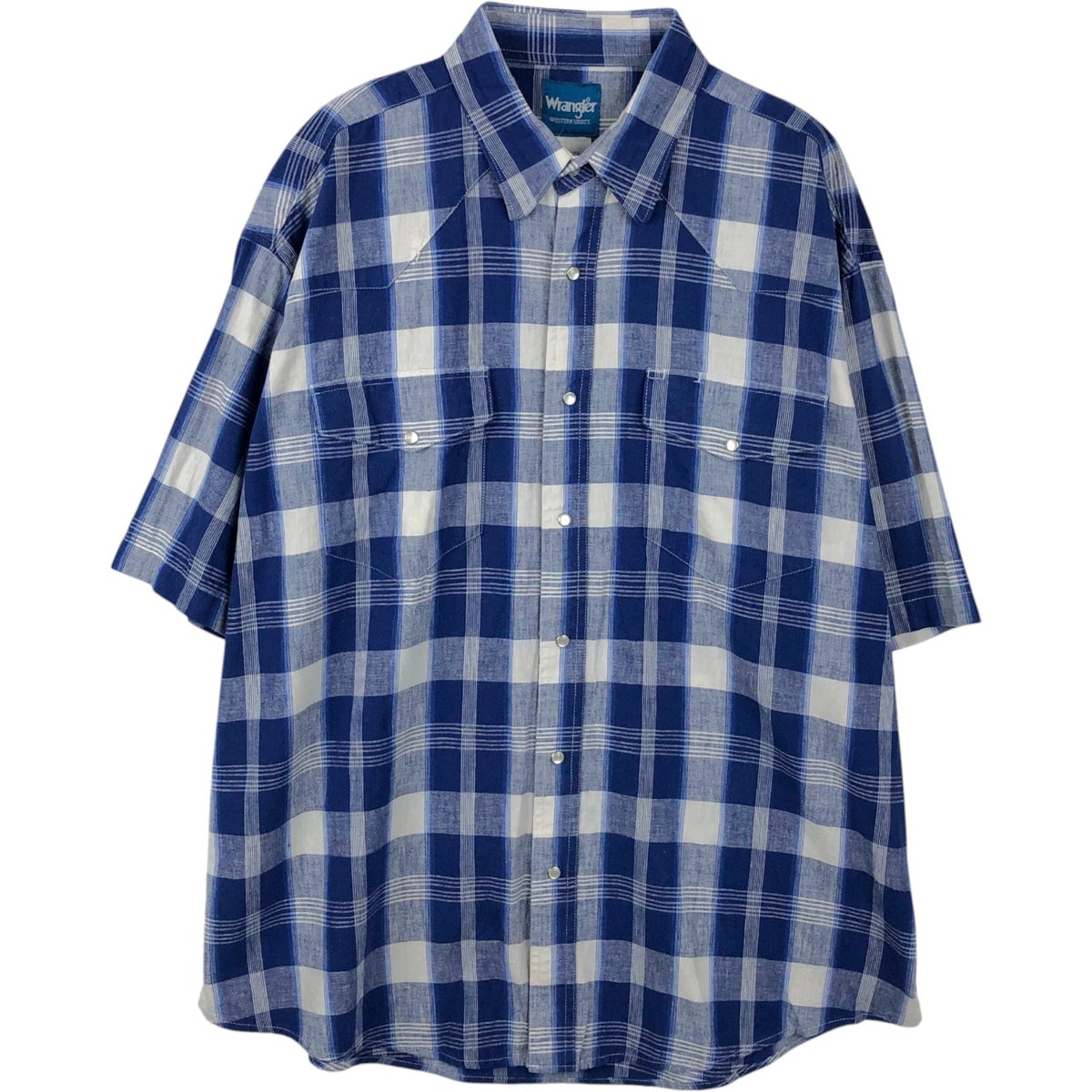 古着 90年代 ラングラー Wrangler シャンブレー 長袖 デニム
