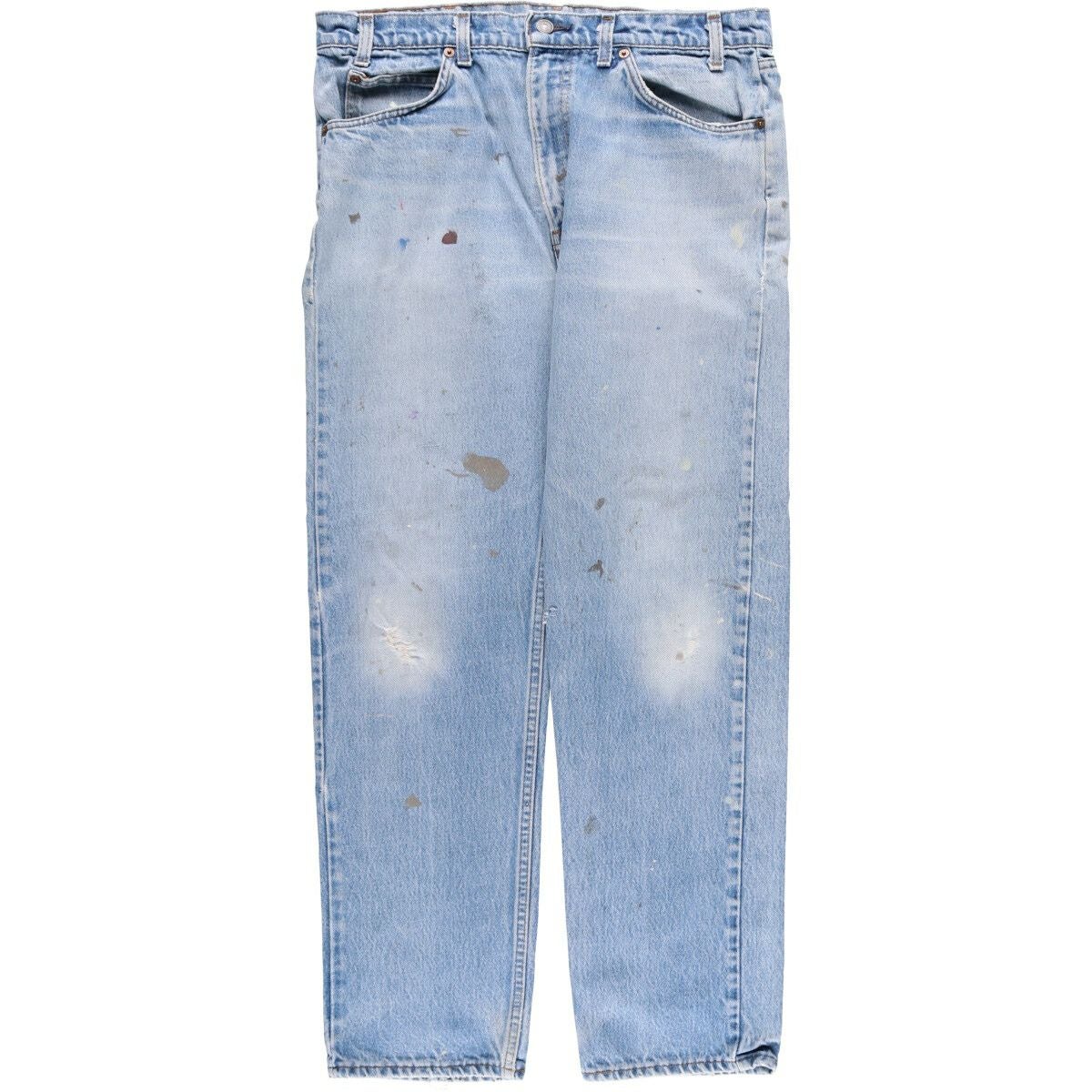 古着 90年代 リーバイス Levis 550 オレンジタブ ホワイトデニム