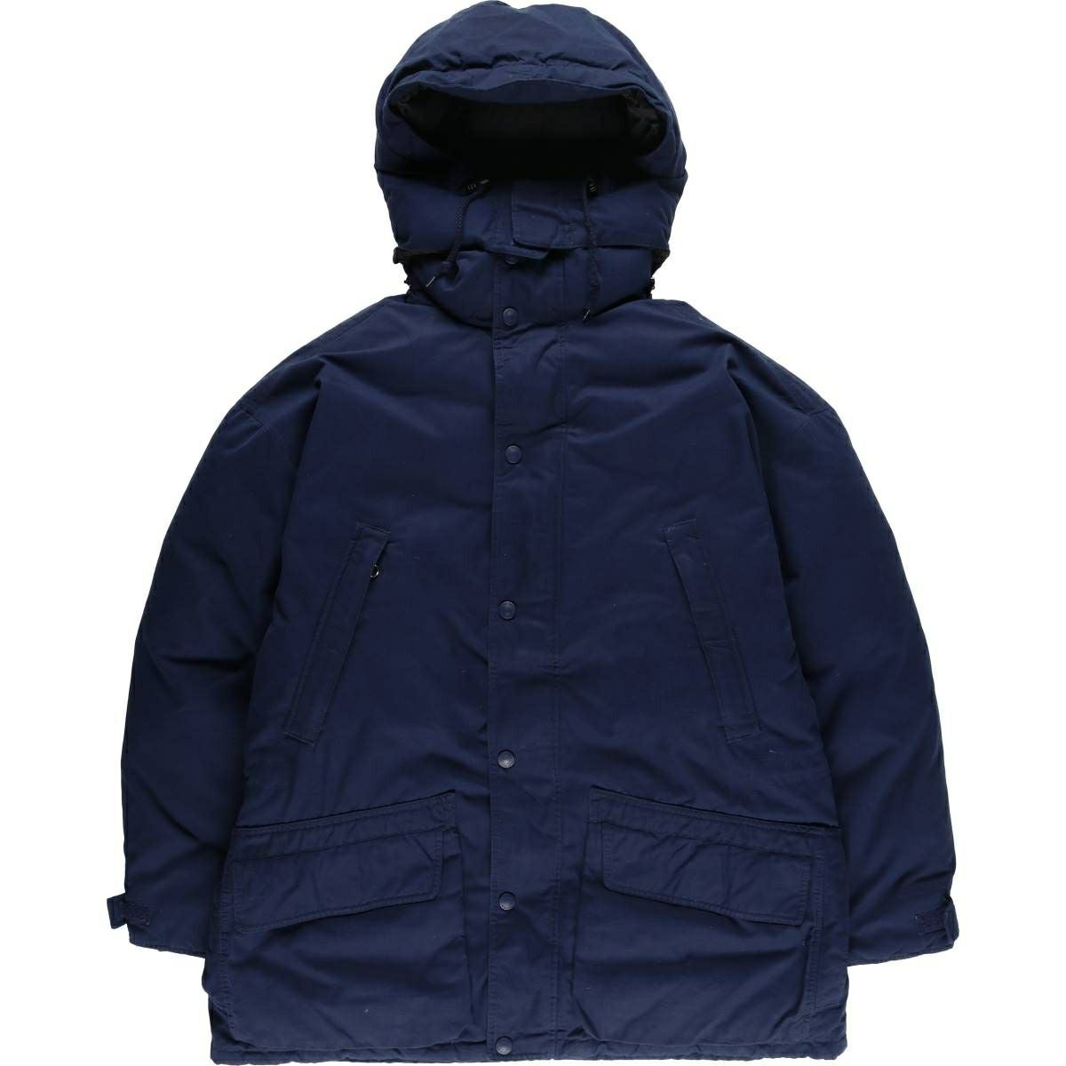 古着 エディーバウアー Eddie Bauer フード付き グースダウン
