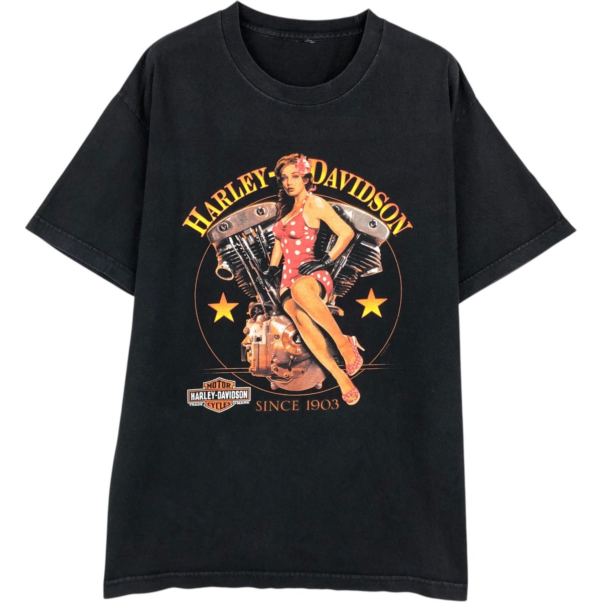 古着 ハーレーダビッドソン Harley-Davidson ピンナップガール