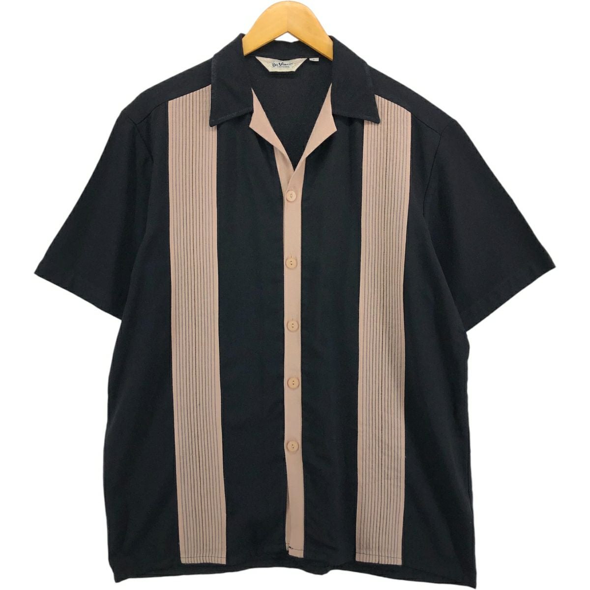 古着 60～70年代 NAT NAST オープンカラー ボウリングシャツ ボックス
