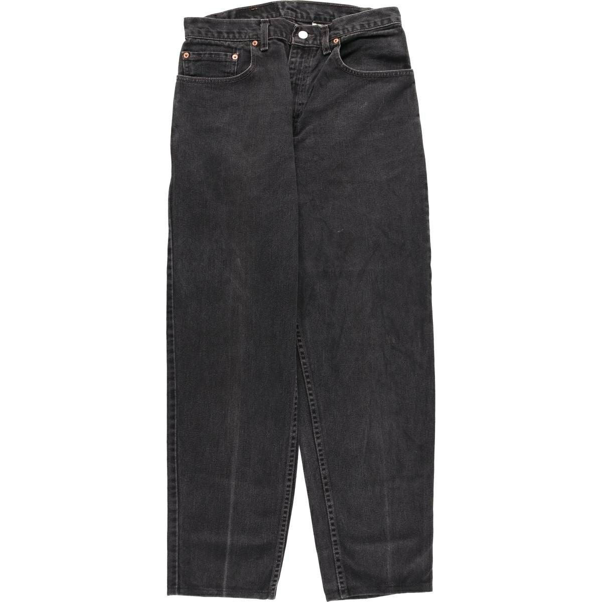 古着 リーバイス Levis 560 LOOSE FIT TAPERED LEG ブラックデニム