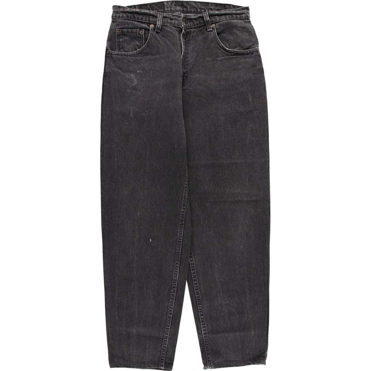 古着 リーバイス Levis 560 LOOSE FIT TAPERED LEG ブラックデニム