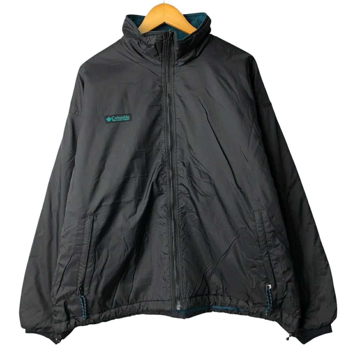 古着 90年代 コロンビア Columbia 白タグ アノラックパーカー メンズL