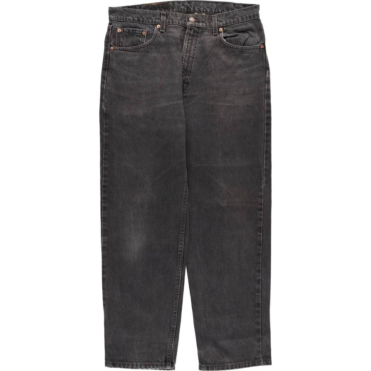 古着 90年代 リーバイス Levis 505-0260 ブラックデニム テーパード