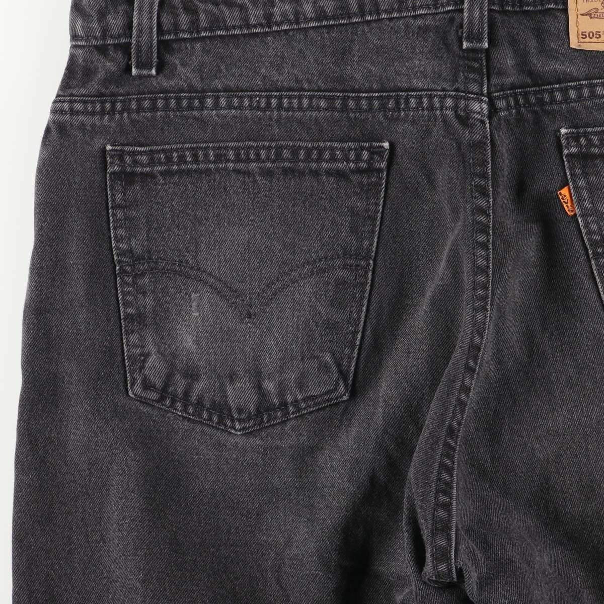 古着 90年代 リーバイス Levis 40505-4159 オレンジタブ ブラック