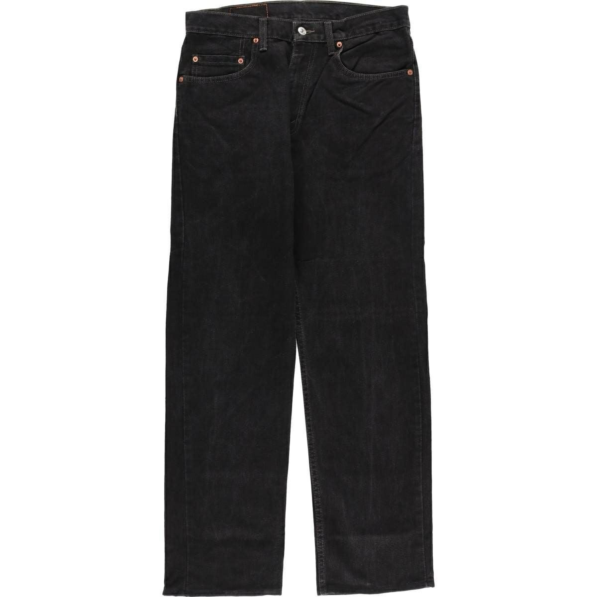 古着 90～00年代 リーバイス Levis 550 ブラックデニム テーパード